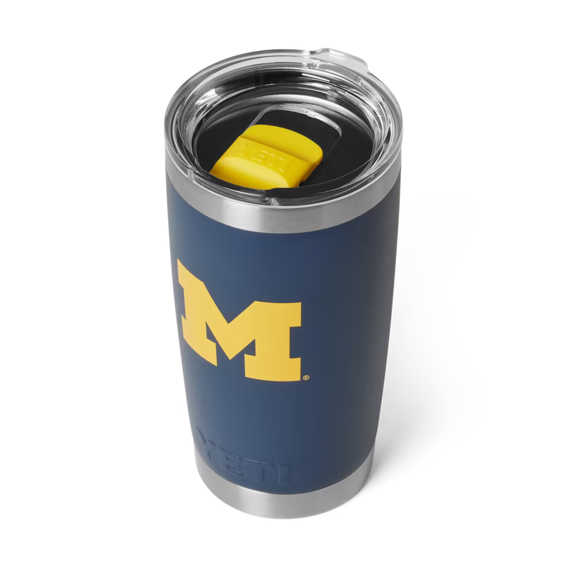 Yeti Michigan Wolverines 20oz. Fandom Rambler Tumbler