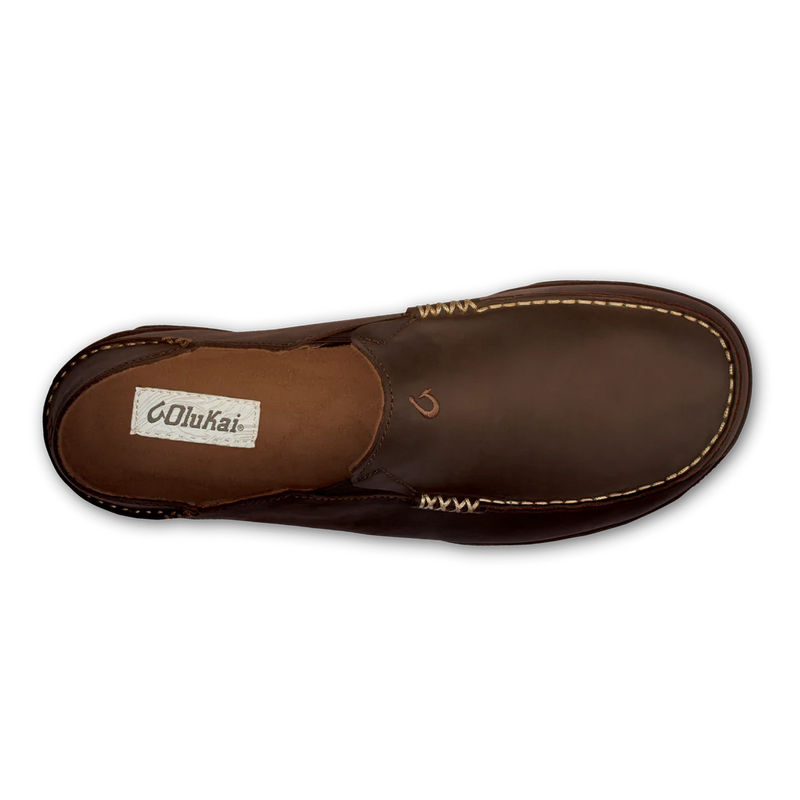 Olukai Moloa Leather Slip On Shoe
