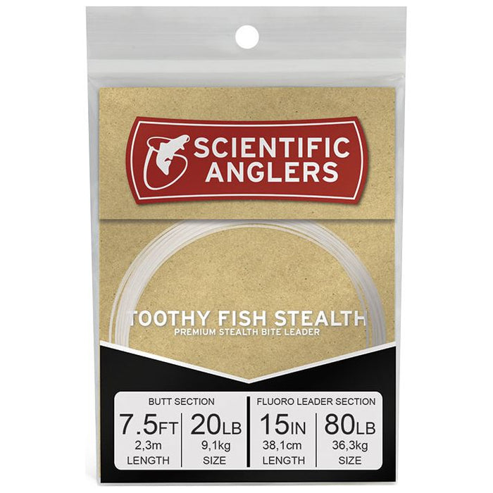 Scientific Anglers Toothy Fish Stealth Leader Image 01