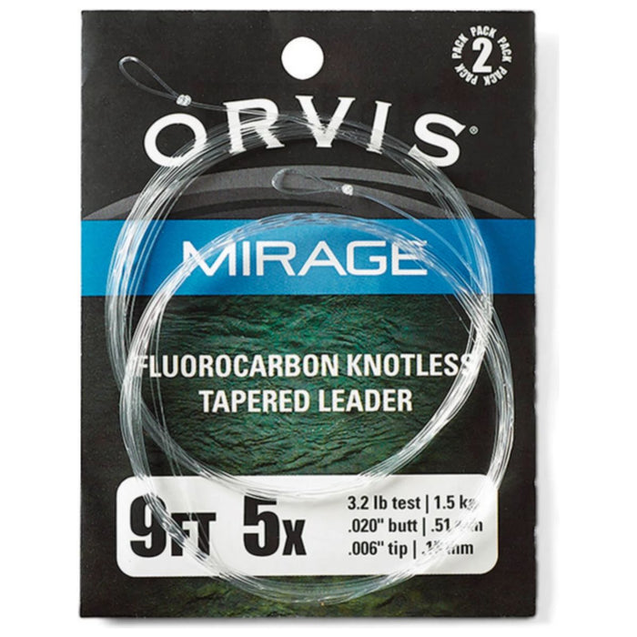 Orvis Mirage Knotless Leader 2 Pack Sale