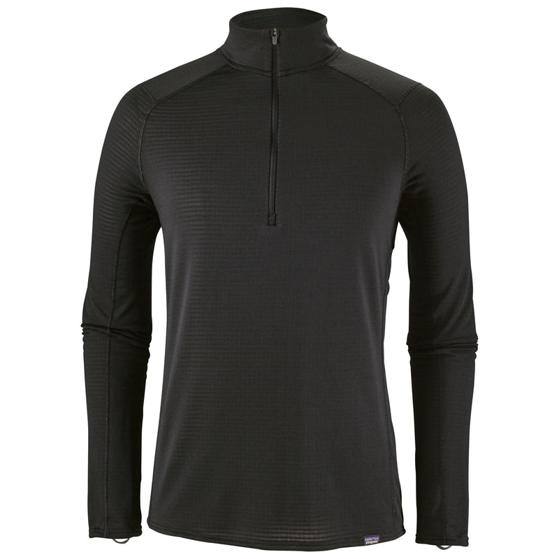 Patagonia Capilene Thermal Weight Zip-Neck Black Image 1