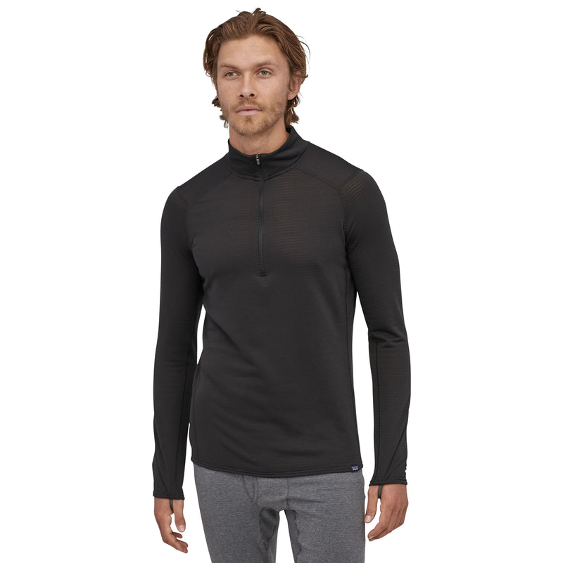 Patagonia Capilene Thermal Weight Zip-Neck Black Image 2