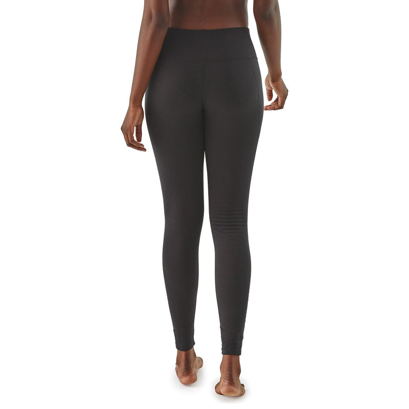 Patagonia Women's Capilene Thermal Weight Bottoms Black Image 3