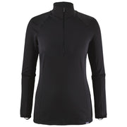 Patagonia Women's Capilene Thermal Weight Zip-Neck Black Image 1