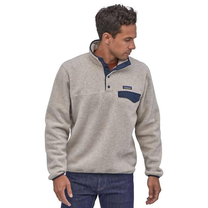 Patagonia Lightweight Synchilla Snap-T Pullover Oatmeal Heather