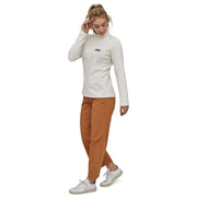 Patagonia Women's Micro D 1/4-Zip Birch White