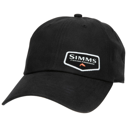 Simms Oil Cloth Cap Black Image 01