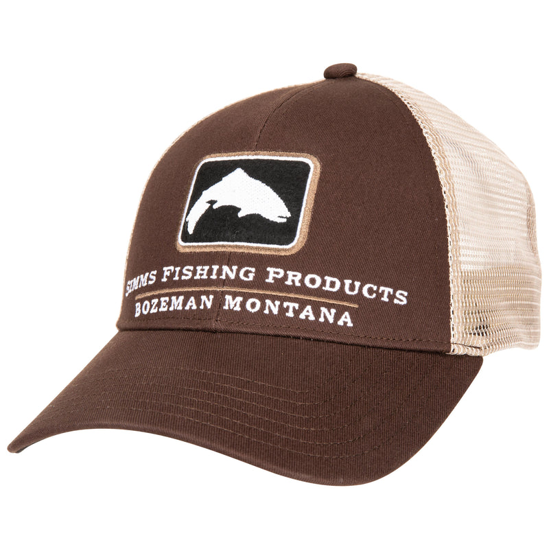 Simms Trout Icon Trucker Mahogany Image 01