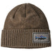 Patagonia Brodeo Beanie Fitz Roy Trout Patch: Ash Tan Image 01