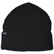 Patagonia Fisherman's Rolled Beanie Black Image 01