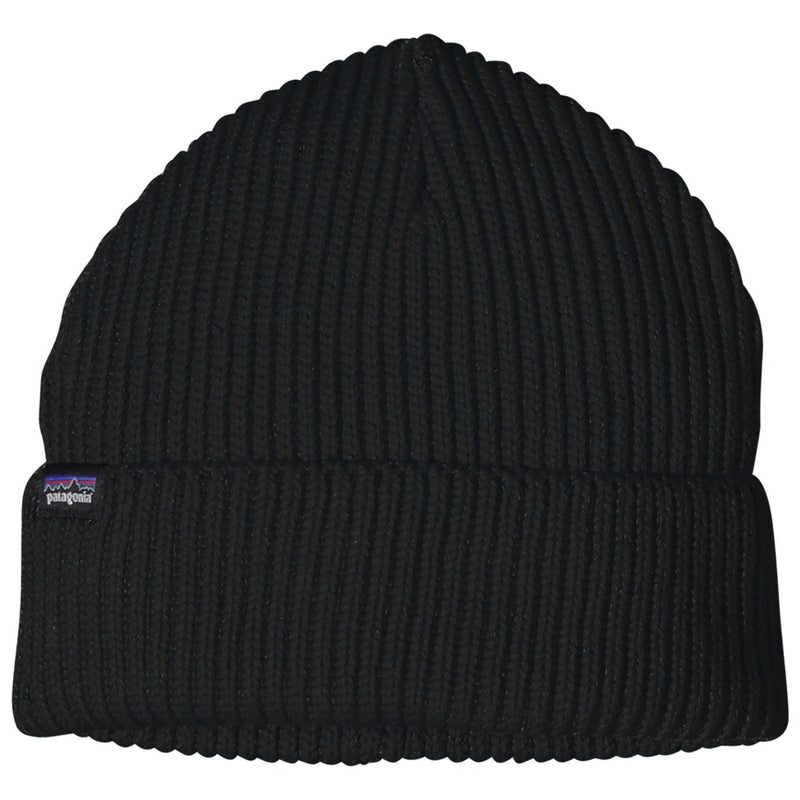 Patagonia Fisherman's Rolled Beanie Black Image 01