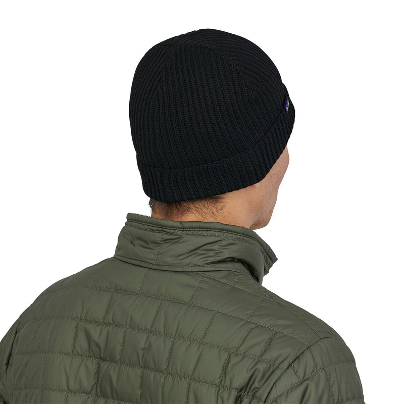 Patagonia Fisherman's Rolled Beanie Black Image 03