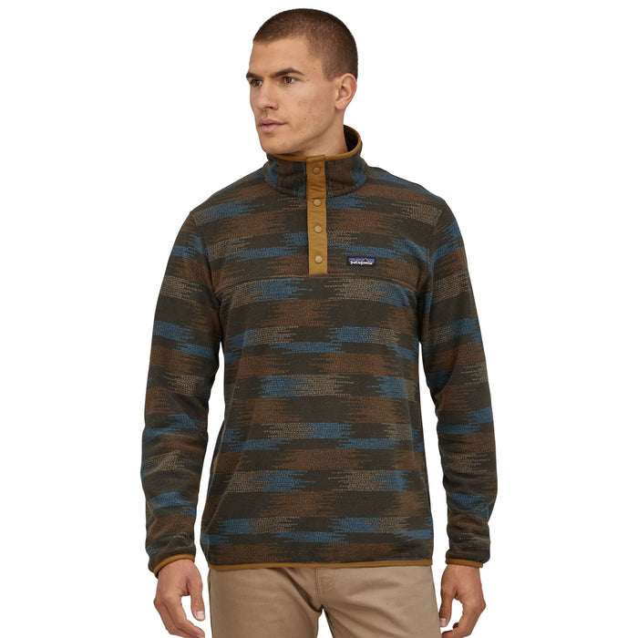 Patagonia Micro D Snap-T Pullover Native Seeds: Industrial Green Image 1