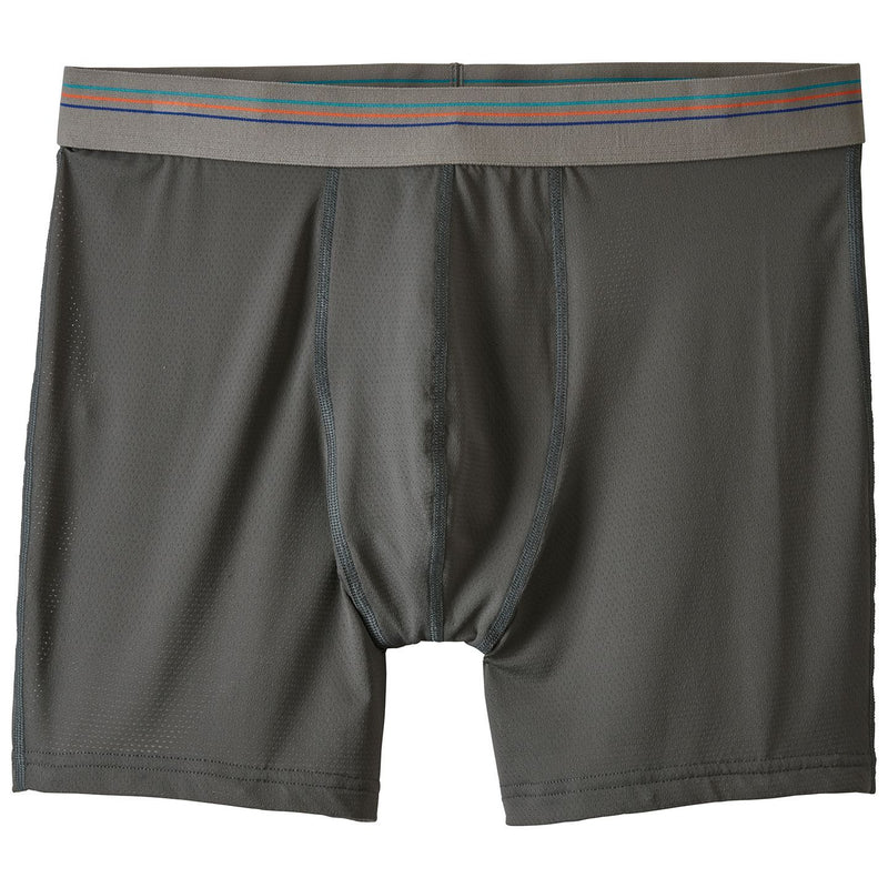 Patagonia Sender Boxer Briefs 6" Forge Grey