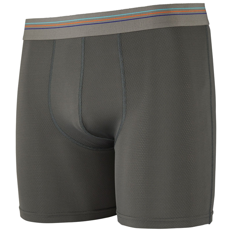 Patagonia Sender Boxer Briefs 6" Forge Grey