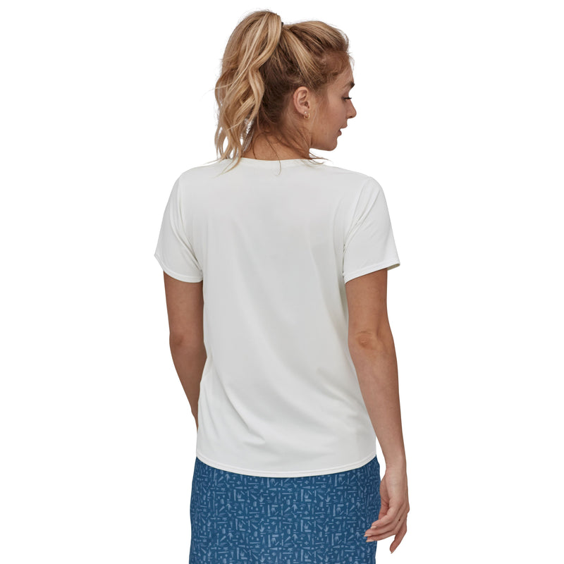 Patagonia Women's Capilene Cool Daily Shirt White Image 4