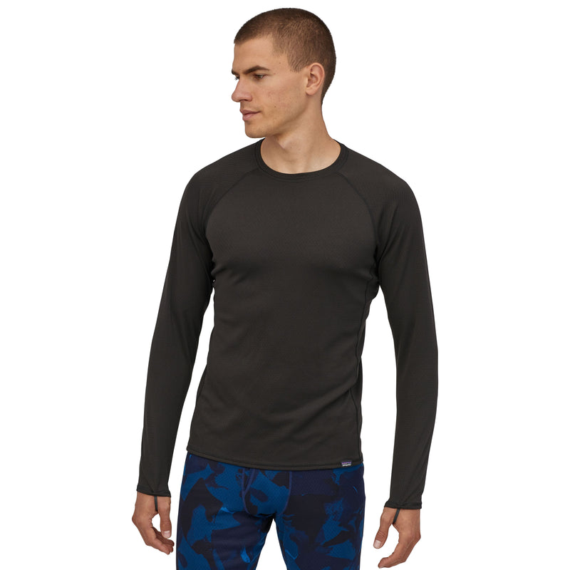 Patagonia Capilene Midweight Crew Black Image 1