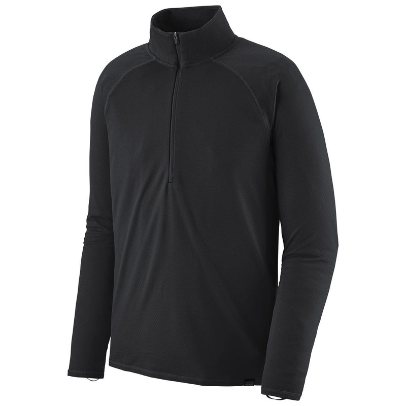 Patagonia Capilene Midweight Zip-Neck Black Image 1