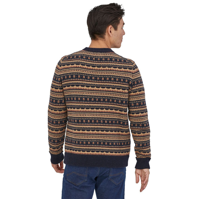 Patagonia Recycled Wool Sweater Cottage Isle Small: New Navy