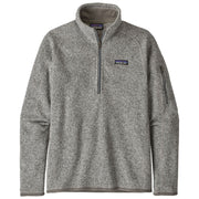 Patagonia Women's Better Sweater 1/4 Zip Birch White Image 1
