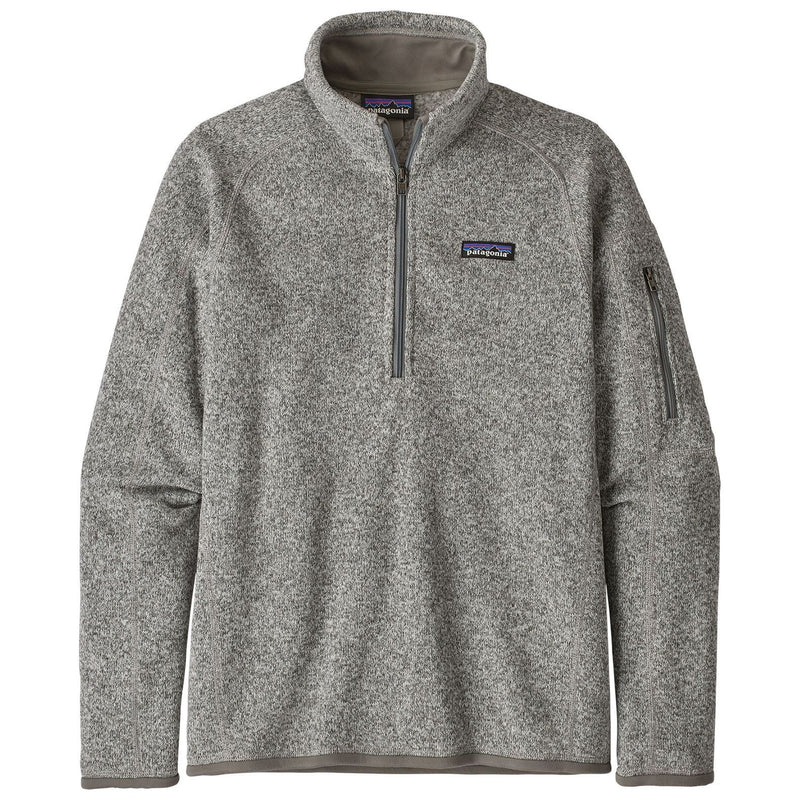 Patagonia Women's Better Sweater 1/4 Zip Birch White Image 1