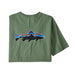 Patagonia Fitz Roy Fish Organic T-Shirt Sedge Green / Fitz Roy Trout Image 01