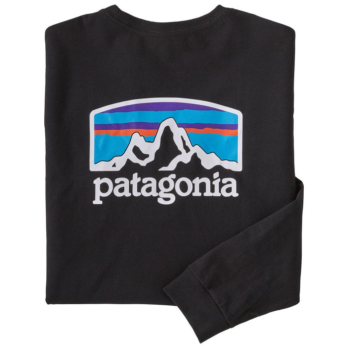 Patagonia Fitz Roy Horizons Responsibili-Tee LS Black Image 01