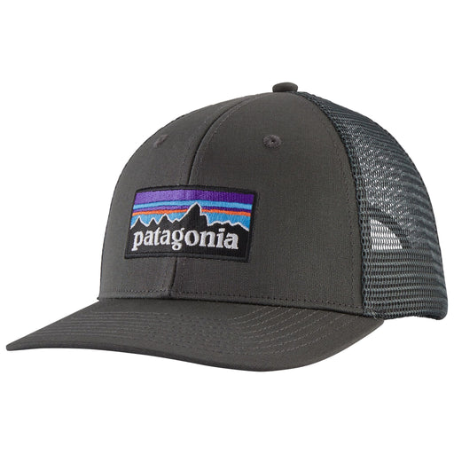 Patagonia P-6 Logo Trucker Hat Forge Grey Image 01