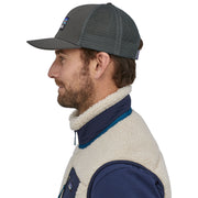 Patagonia P-6 Logo Trucker Hat Forge Grey Image 04