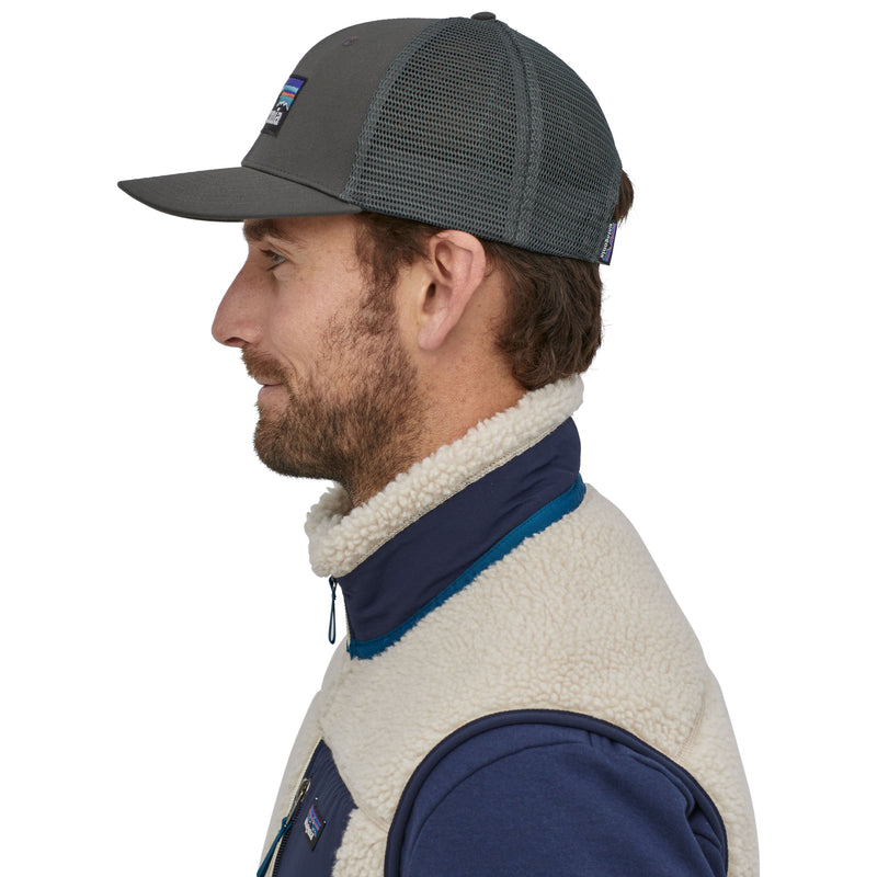Patagonia P-6 Logo Trucker Hat Forge Grey Image 04