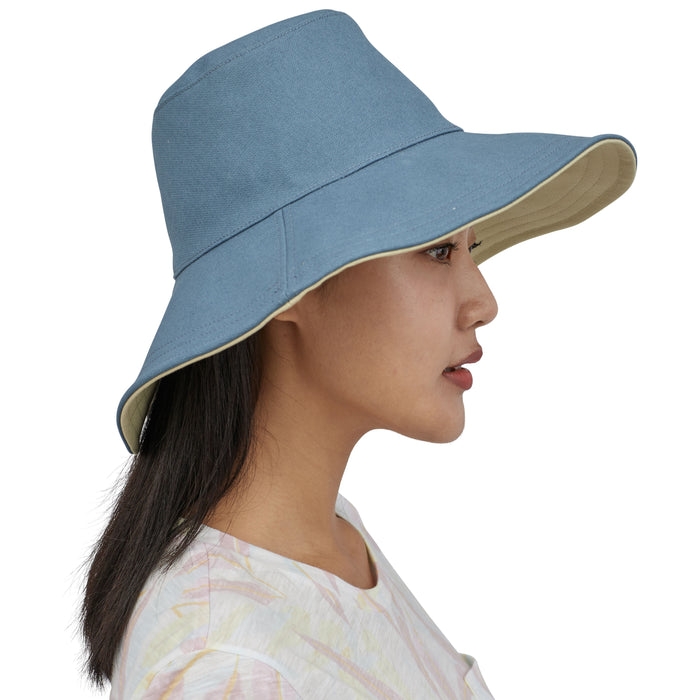 Patagonia Women's Stand Up Sun Hat Pigeon Blue Image 05