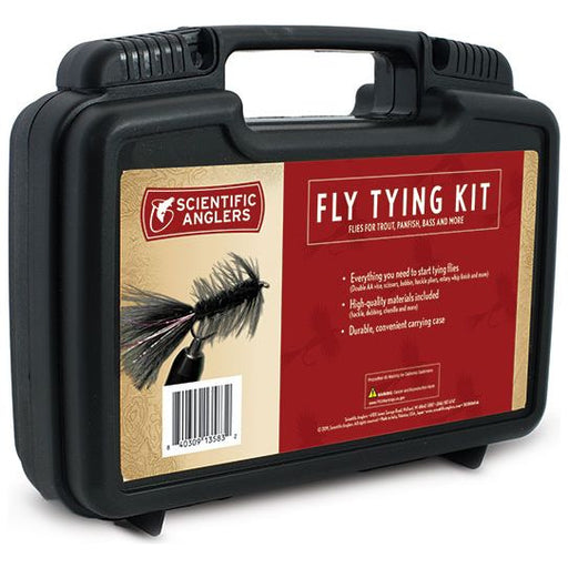 Scientific Anglers Deluxe Fly Tying Kit Black / Red Image 01