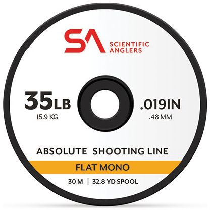 Scientific Anglers Mastery Absolute Flat Mono Shooting Line Image 01