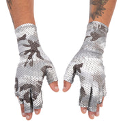 Simms Bugstopper Sunglove Hex Flo Camo Steel Image 02
