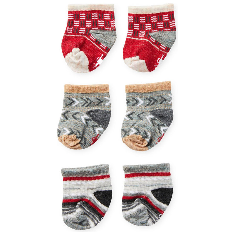 Smartwool Baby Bootie Batch Lunar Grey Heather Image 01