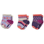 Smartwool Baby Bootie Batch Meadow Mauve Image 01