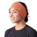 Smartwool Merino 250 Reversible Headband Sunset Coral Heather-Woodsmoke Heather Image 02