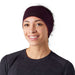 Smartwool Merino 250 Reversible Headband Sunset Coral Heather-Woodsmoke Heather Image 03
