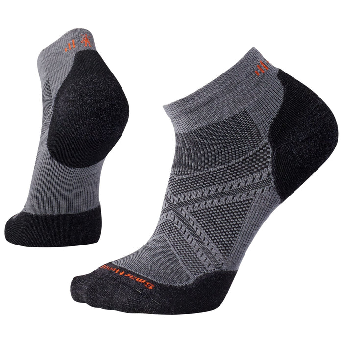 Smartwool Performance Run Targeted Cushion Low Cut Graphite Image 01
