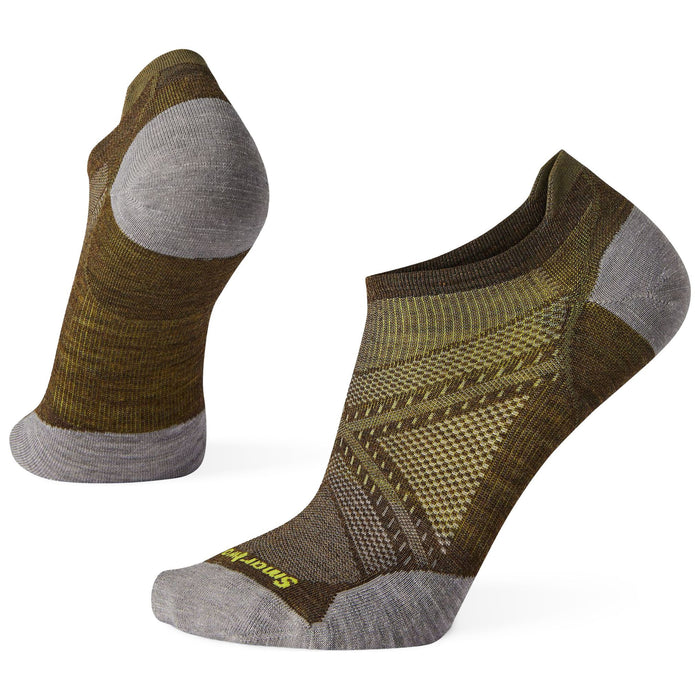 Smartwool Performance Run Zero Cushion Low Ankle Military Olive Image 01