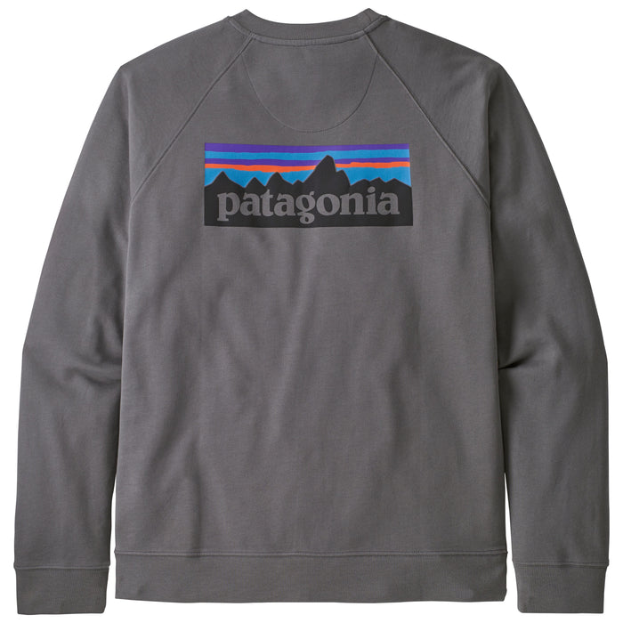 Patagonia P-6 Logo Organic Crew Sweatshirt Noble Grey Image 01