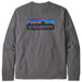 Patagonia P-6 Logo Organic Crew Sweatshirt Noble Grey Image 01