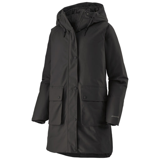 Patagonia Women's Great Falls Insulated Parka Black Image 01