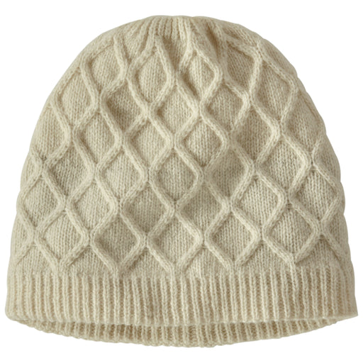 Patagonia Women's Honeycomb Knit Beanie Birch White Image 01