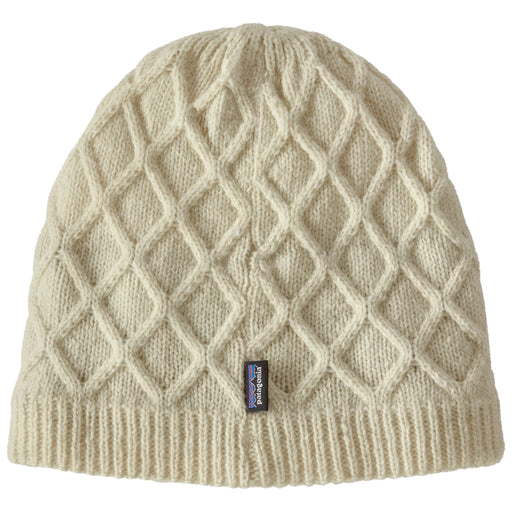Patagonia Women's Honeycomb Knit Beanie Birch White Image 02