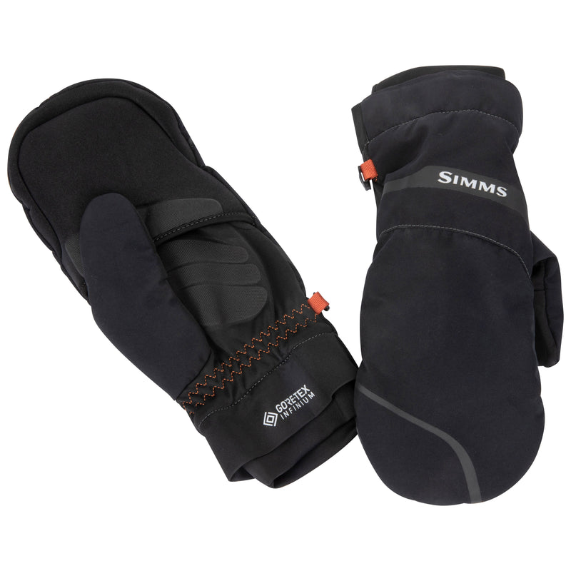 Simms Gore-Tex Exstream Foldover Mitt Black Image 01