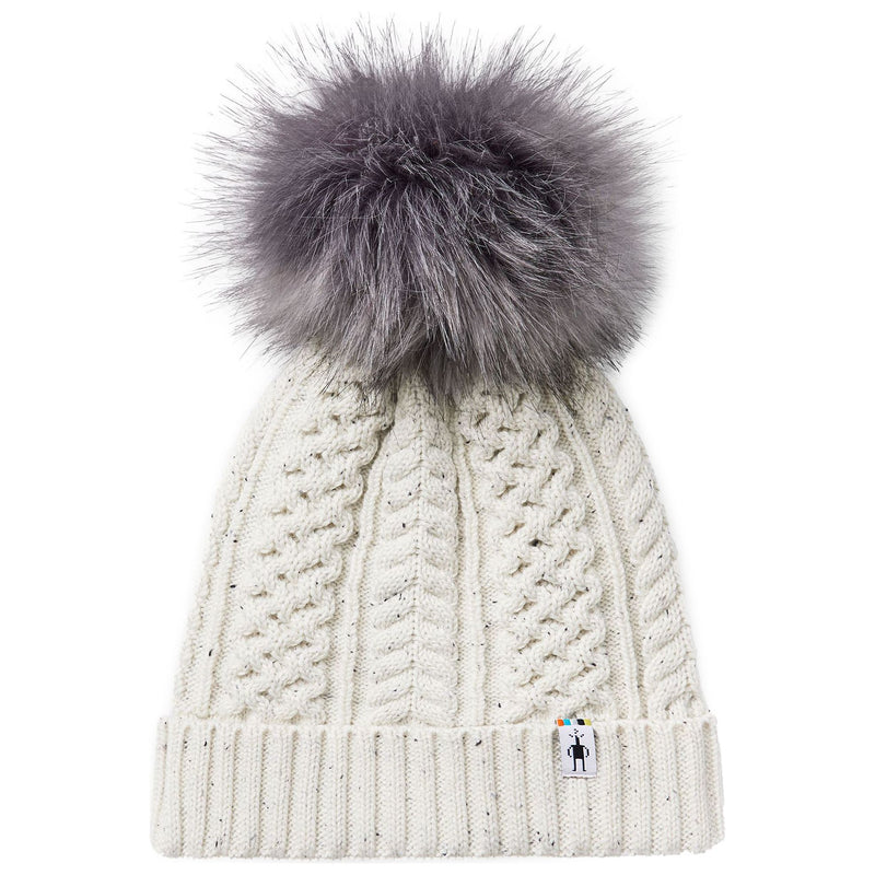 Smartwool Lodge Girl Beanie Natural Donegal Image 01