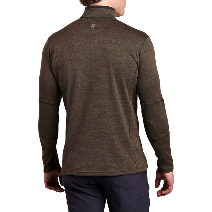 Kuhl Ryzer 1/4 Zip Long Sleeve Shirt Dark Moss Image 03