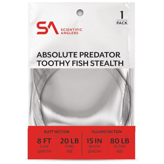Scientific Anglers Absolute Predator Toothy Fish Stealth Leader Image 01