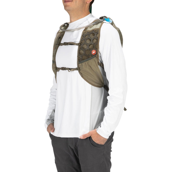 Simms Flyweight Pack Vest Tan Image 19